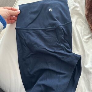Lululemon Navy Blue align leggings